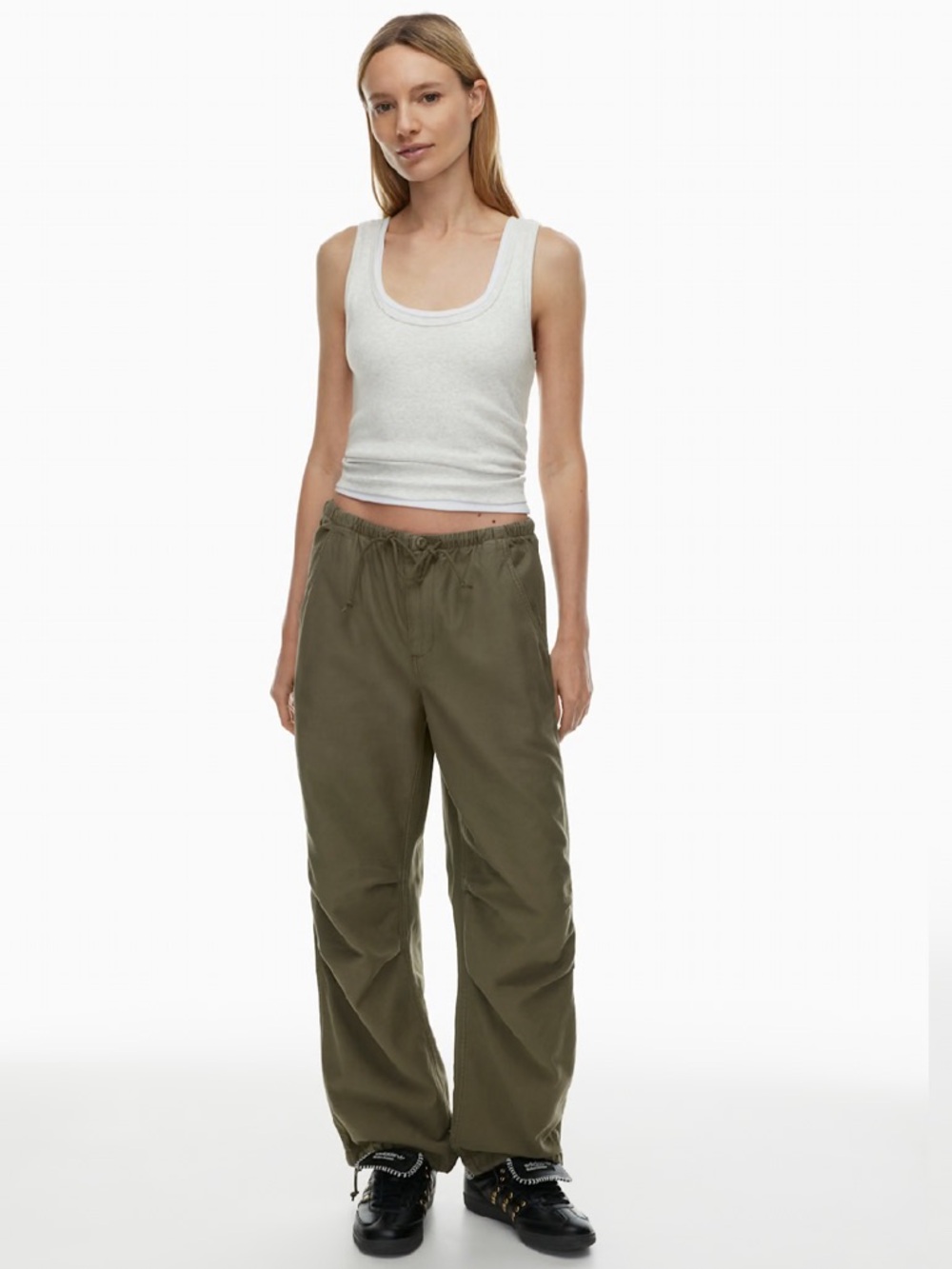 ARITZIA Tna Cache Cargo Pant in Army Green